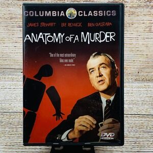 Anatomy of a Murder Columbia‎ Classics [DVD Rei 1959] James Stewart Lee Remick